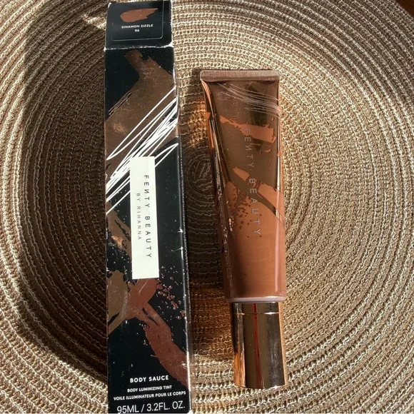 NEW Fenty Beauty by Rihanna - Body Sauce Body Luminizing Tint - Sinamon Sizzle - Picture 7 of 11